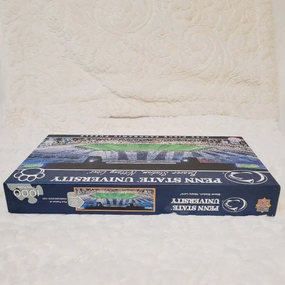 Penn State Beaver Stadium Nittany Lions Football 1000 Piece Panoramic Puzzle New